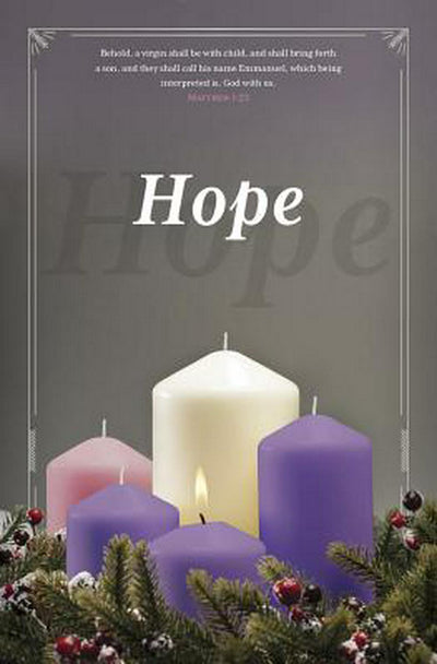 Advent Hope Bulletin (Pack of 100) - Re-vived