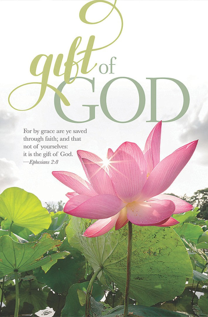 Gift Of God Bulletin (Pack of 100) - Re-vived