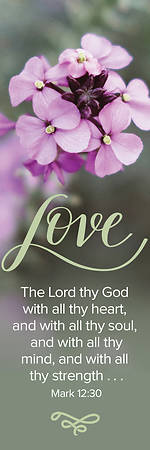 Love The Lord Bookmark (Pack of 25) - Re-vived