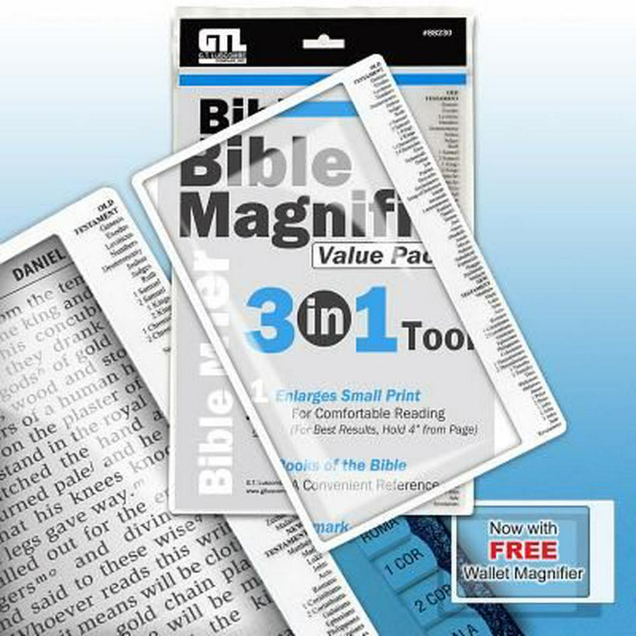 Bible Magnifier 3-in-1 Pack - Re-vived