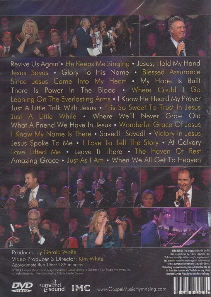 Gospel Music Hymn Sing DVD - Re-vived