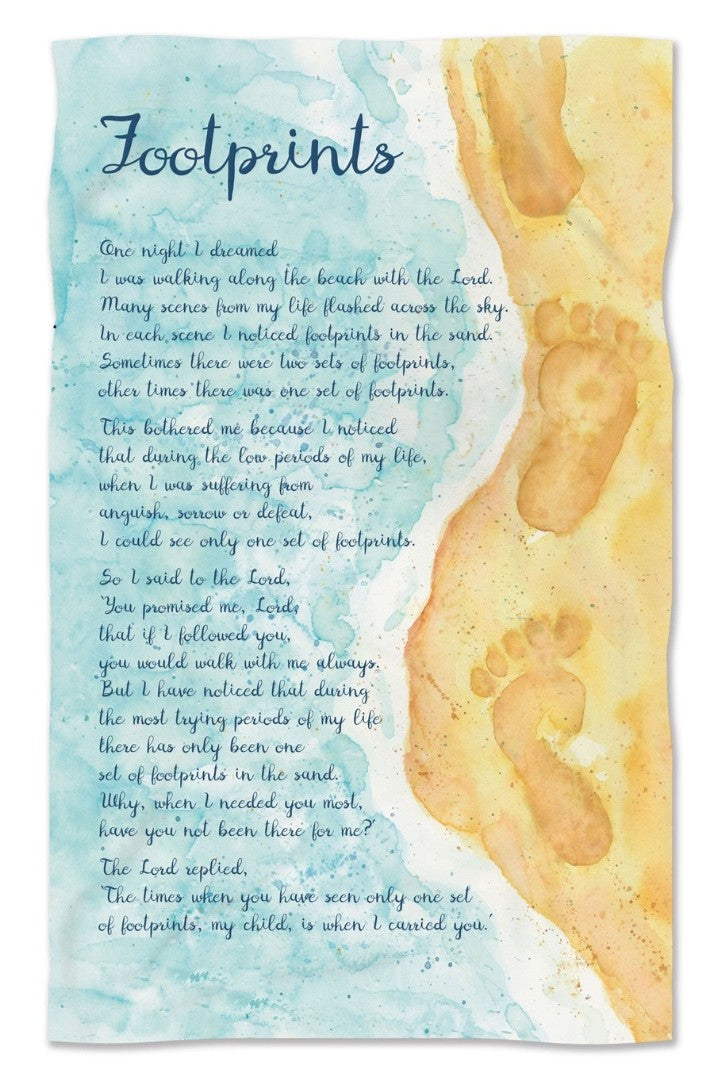 Footprints Tea Towel - Re-vived