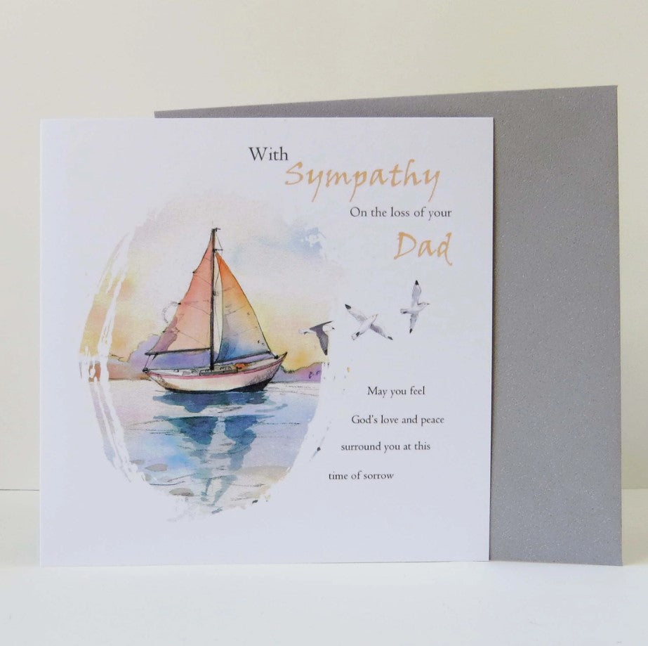 Still Waters Dad Sympathy Card