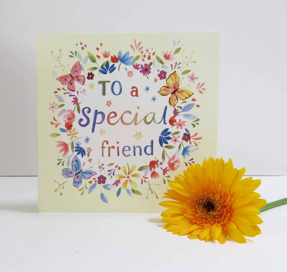 Special Friend Birthday Card