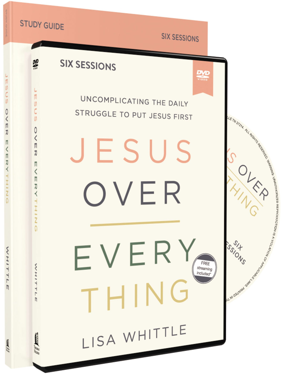 Jesus Over Everything Study Guide with DVD - Re-vived