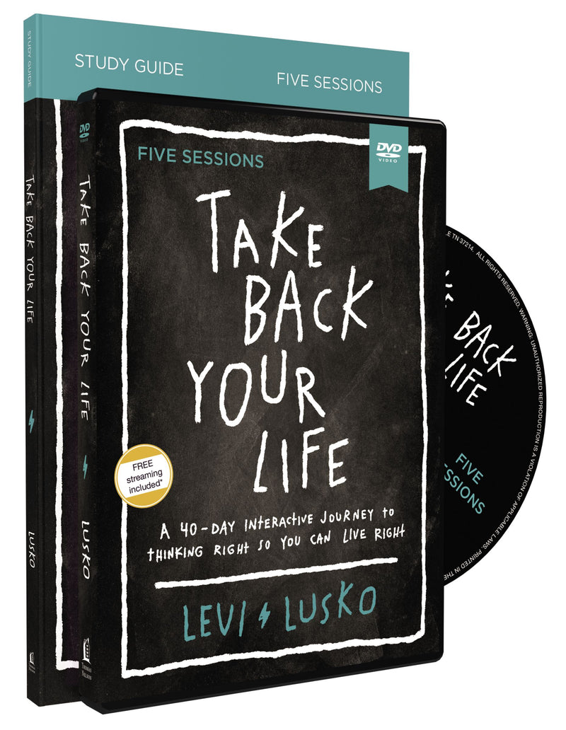 Take Your Life Back Study Guide with DVD - Re-vived