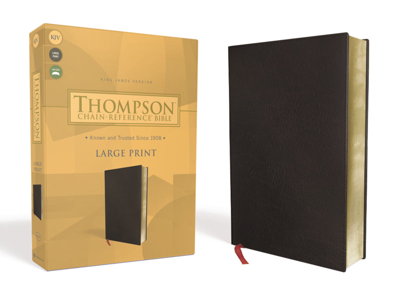 KJV Thompson Chain-Reference Bible, Large Print, Black