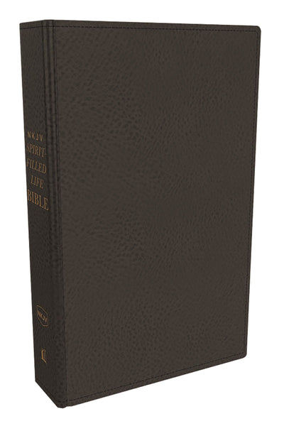 NKJV Spirit-Filled Life Bible, Black, Red Letter Edition - Re-vived
