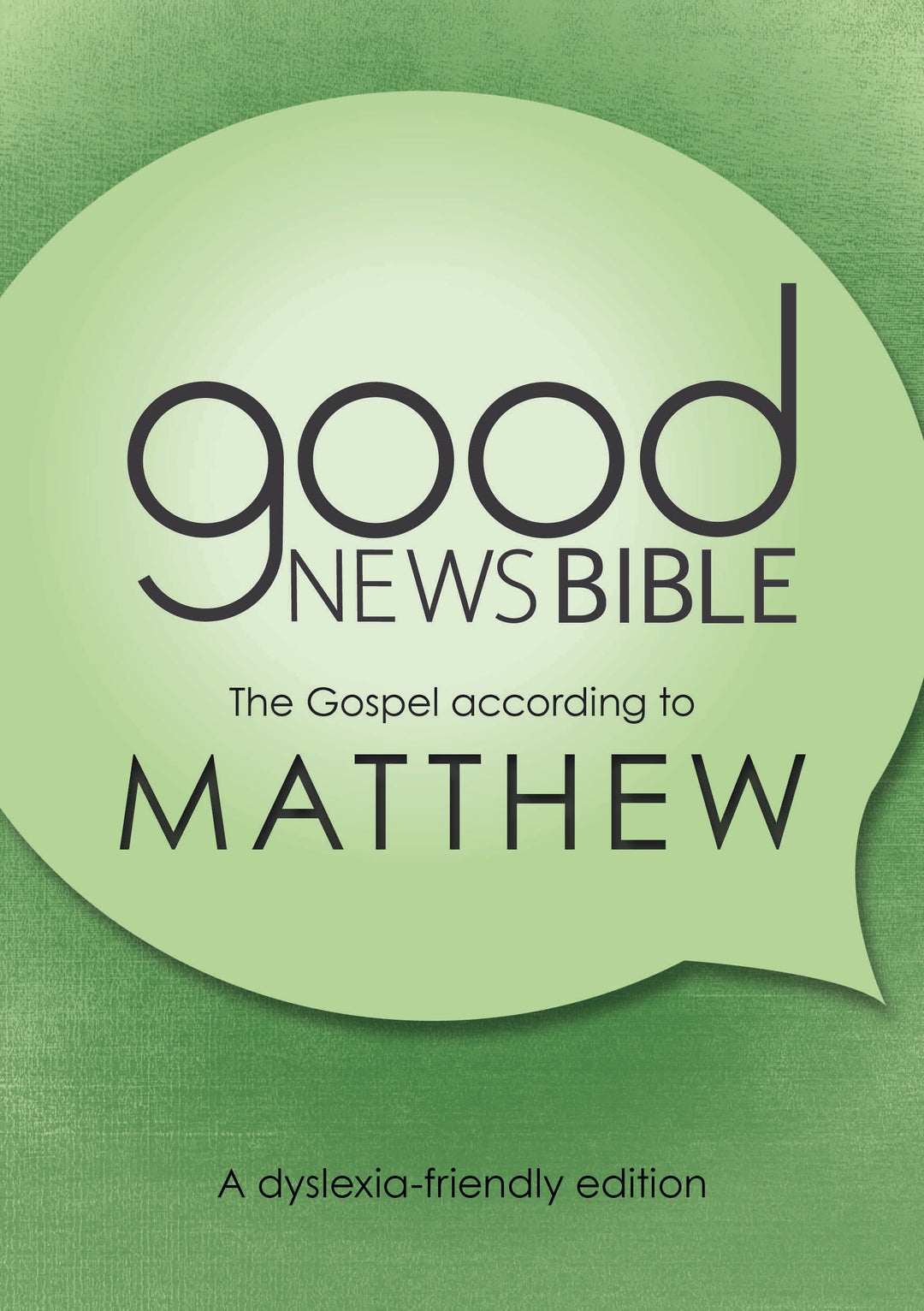 GNB The Gospel of Matthew (Dyslexia Friendly) - Re-vived