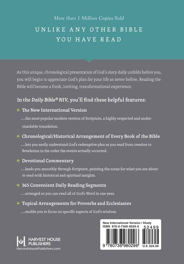 The NIV Daily Bible® - Re-vived