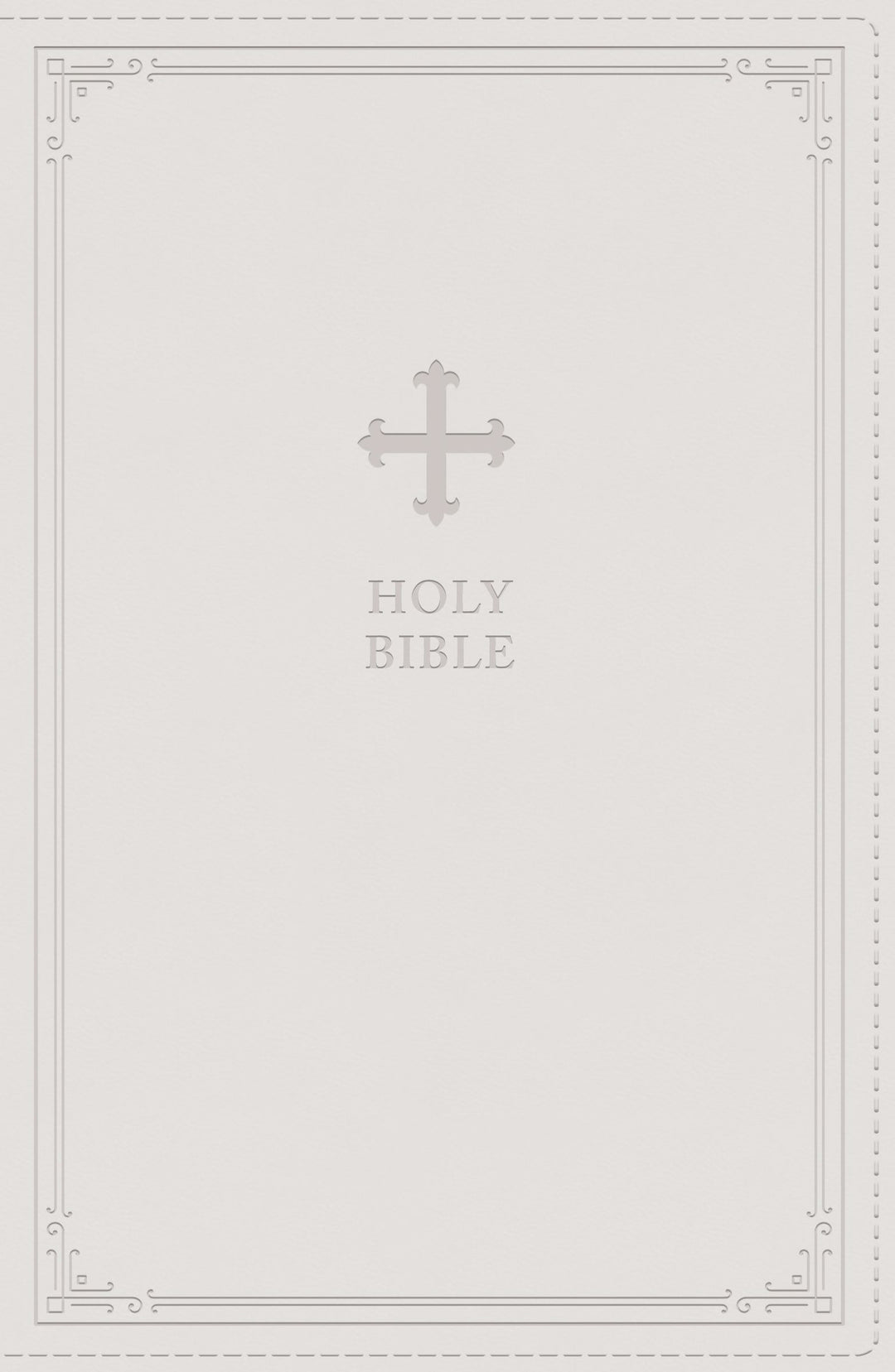 NRSV Catholic Bible, White, Comfort Print