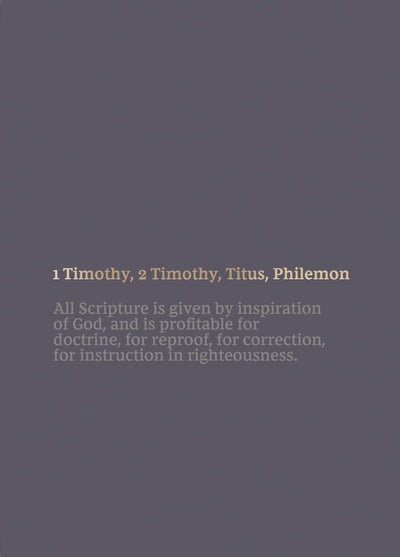 NKJV Bible Journal: 1-2 Timothy, Titus, Philemon - Re-vived