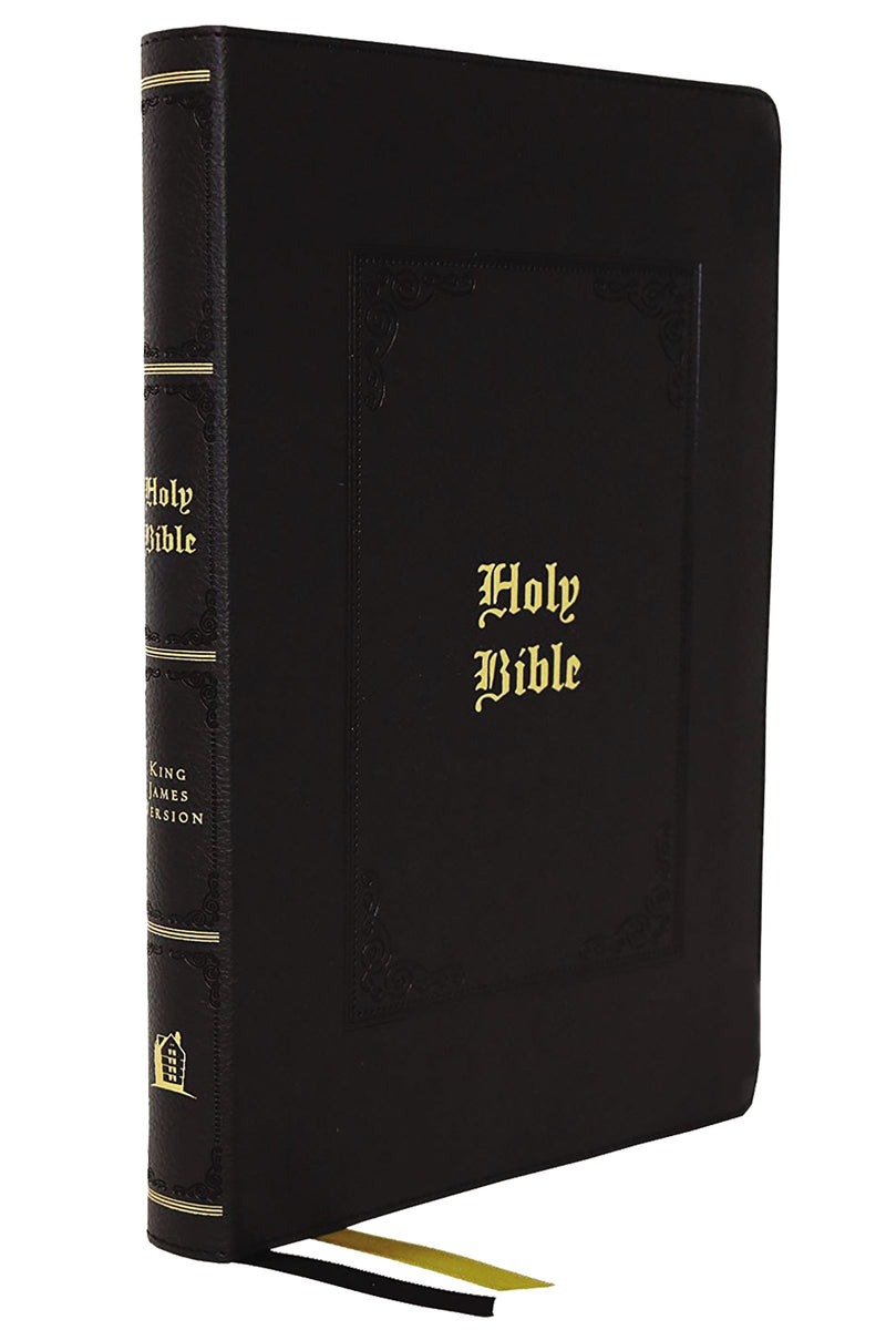 KJV Thinline Bible, Large Print, Black, Comfort Print