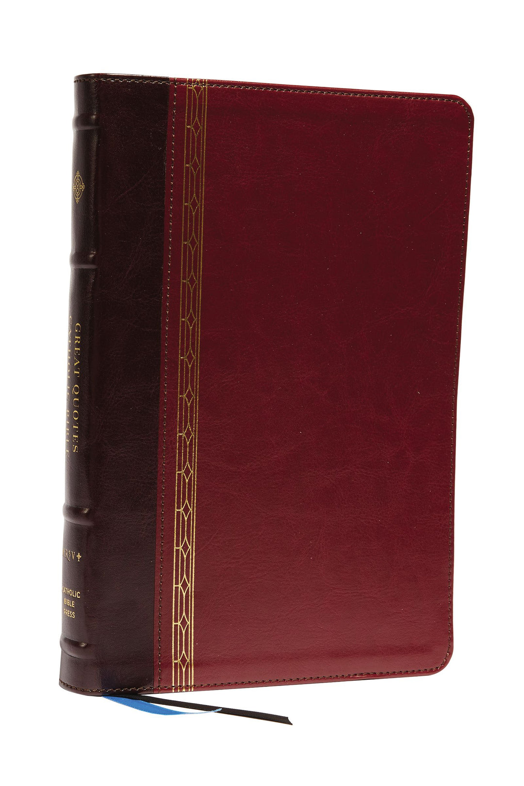 NRSCVE Great Quotes Catholic Bible, Burgundy, Comfort Print