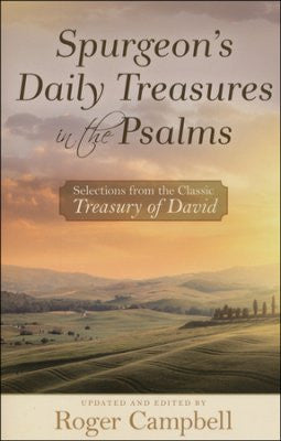 Spurgeon's Daily Treasures in the Psalms: Selections from the Classic Treasury of David - Kregel Publications - Re-vived.com