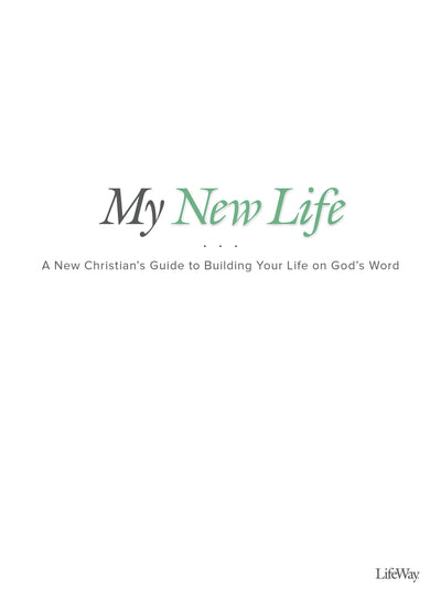 My New Life Bible Study Book - Re-vived