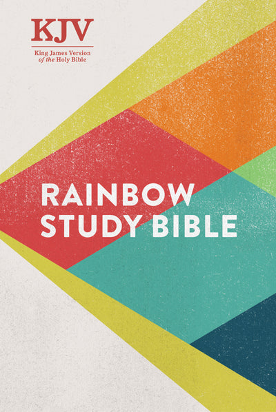 KJV Rainbow Study Bible, Hardcover - Re-vived