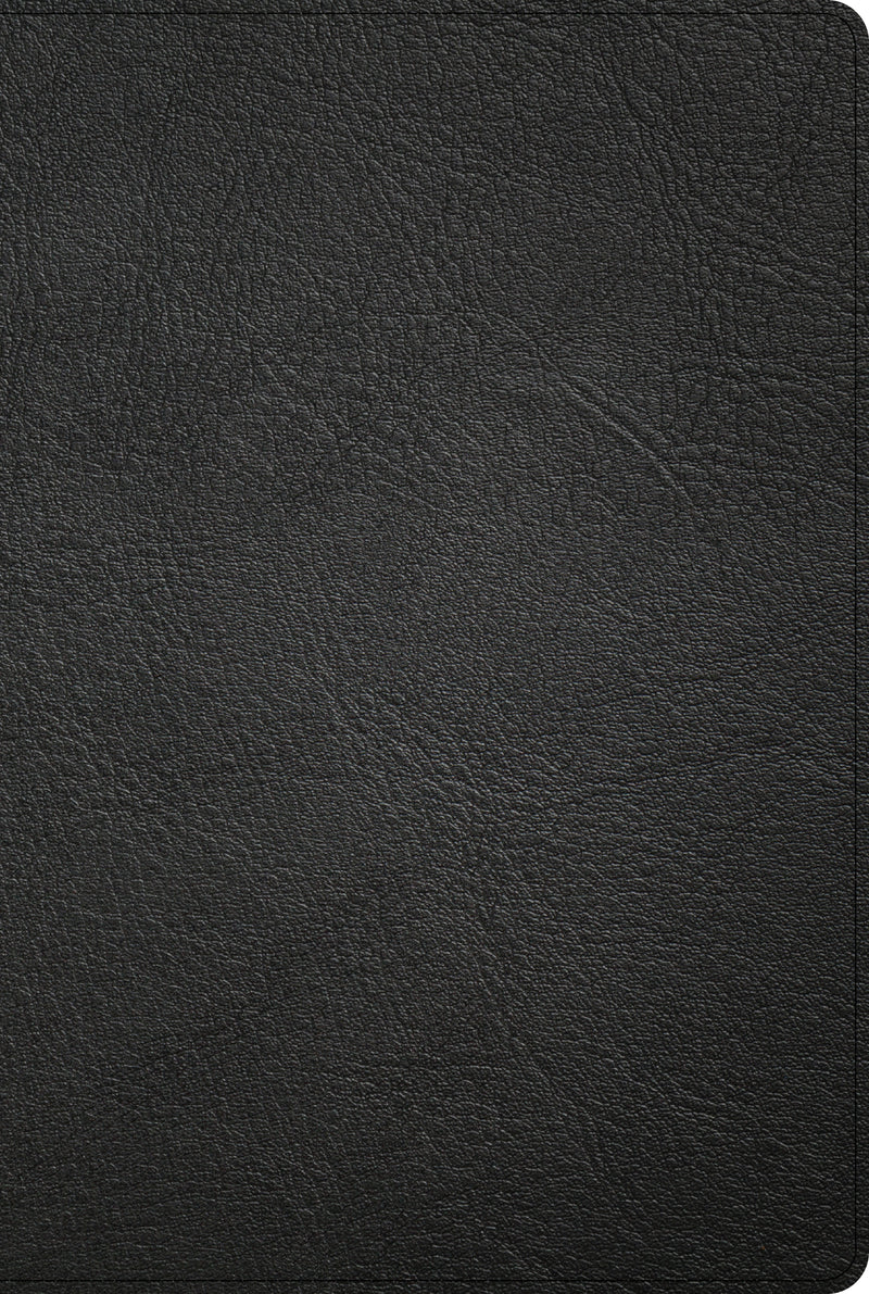 KJV Pastor’s Bible, Black Genuine Leather