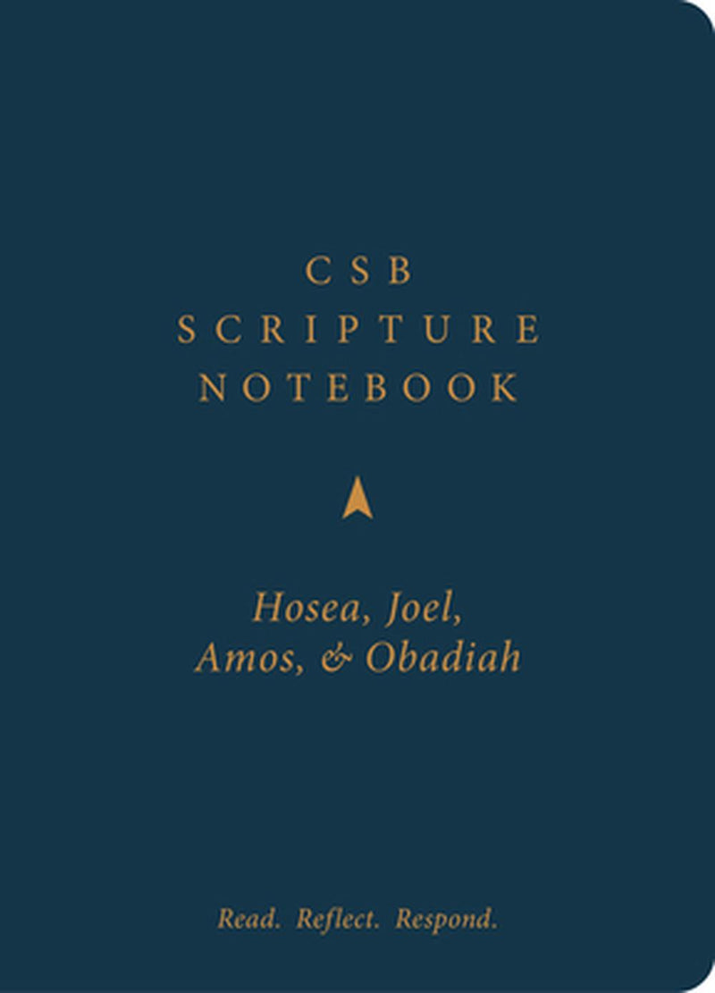 CSB Scripture Notebook, Hosea, Joel, Amos, Obadiah