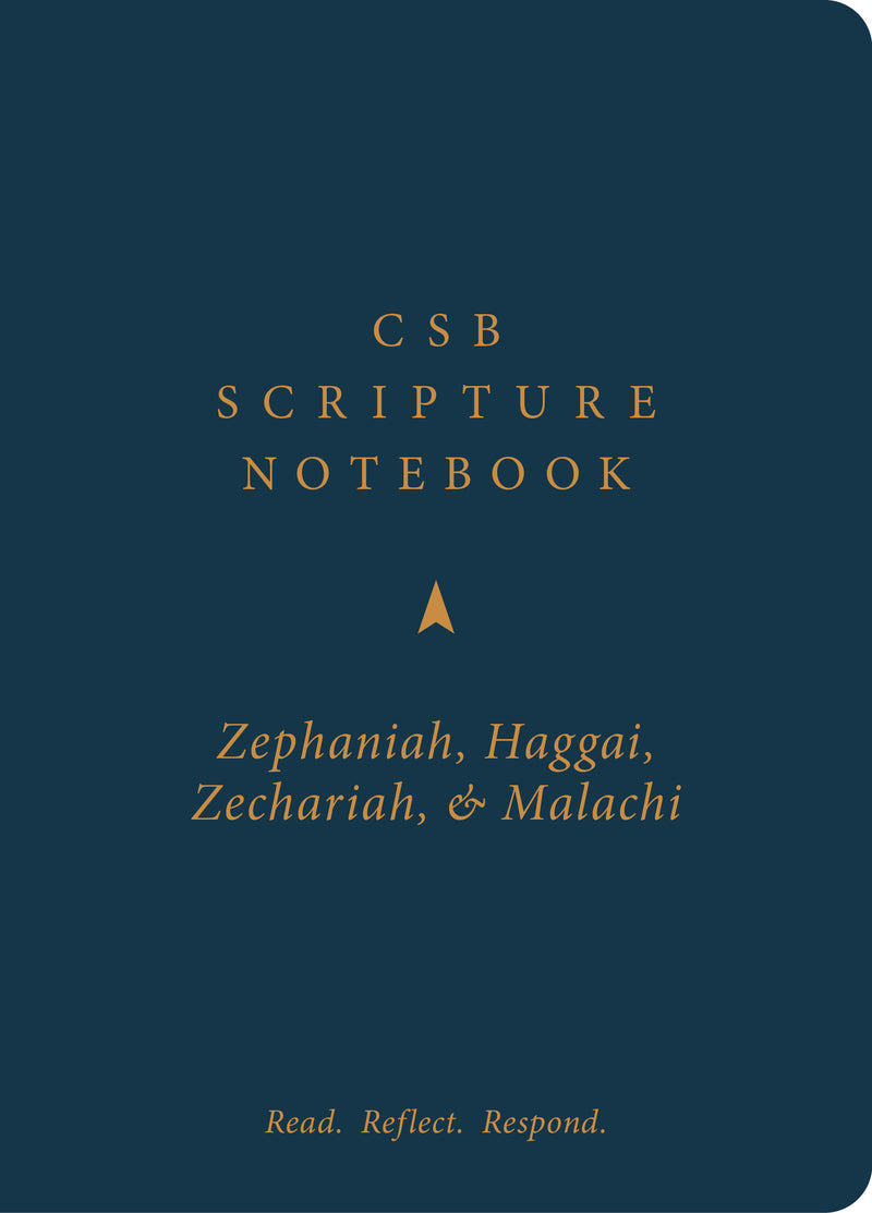 CSB Scripture Notebook, Zephaniah, Haggai, Zechariah, Malach