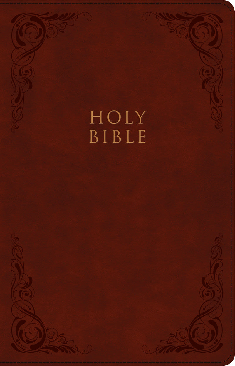 KJV Large Print Personal Size Reference Bible, Burgundy