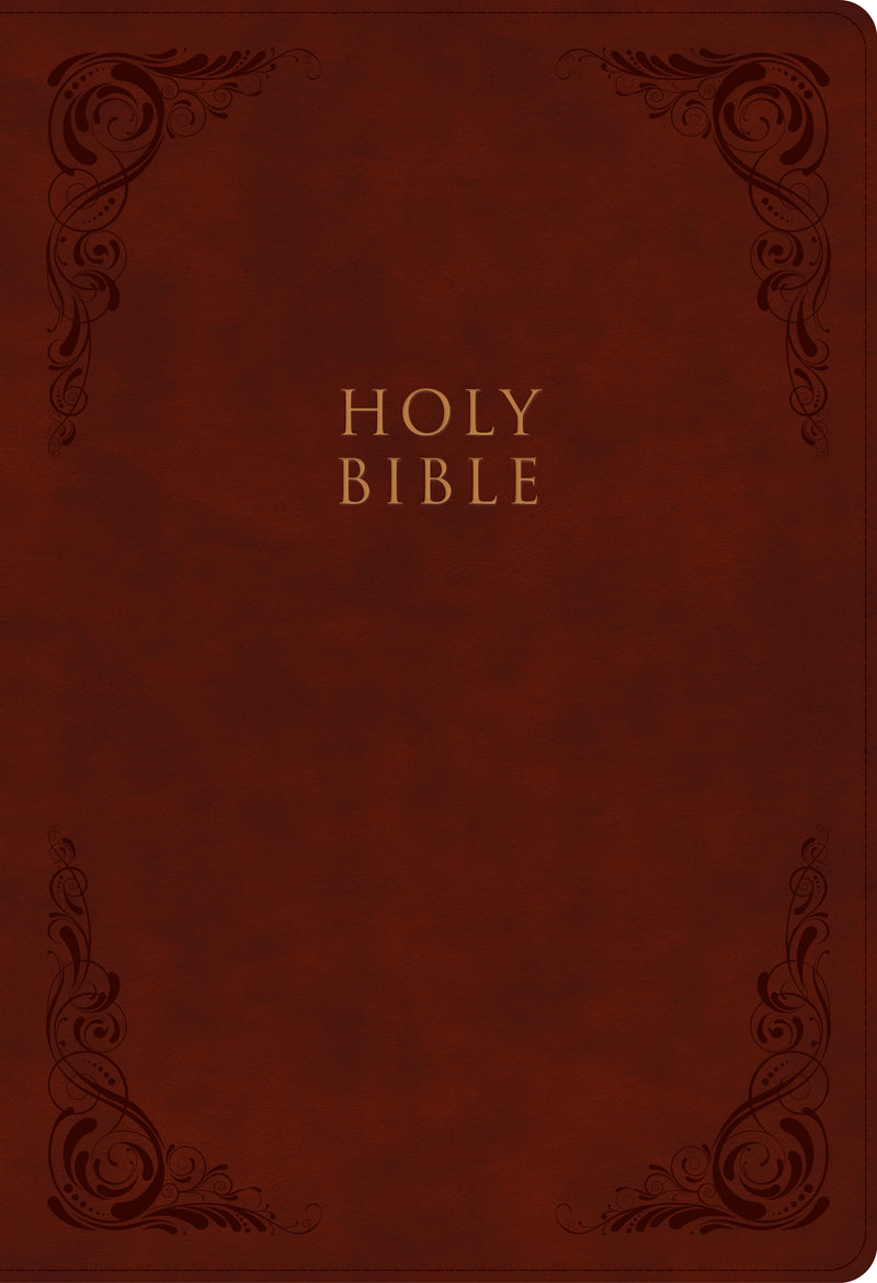 KJV Super Giant Print Reference Bible, Burgundy LeatherTouch