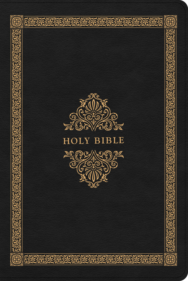 CSB Adorned Bible, Black LeatherTouch