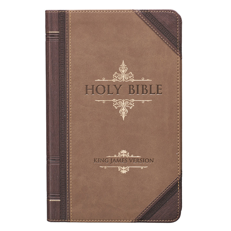 KJV Giant Print Bible, Brown