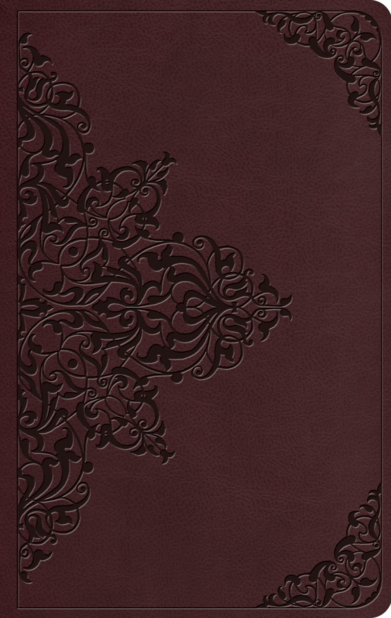 ESV Value Thinline Bible, TruTone, Chestnut, Filigree Design - Re-vived