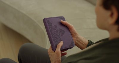 ESV Value Compact Bible, TruTone, Lavender, Filigree Design