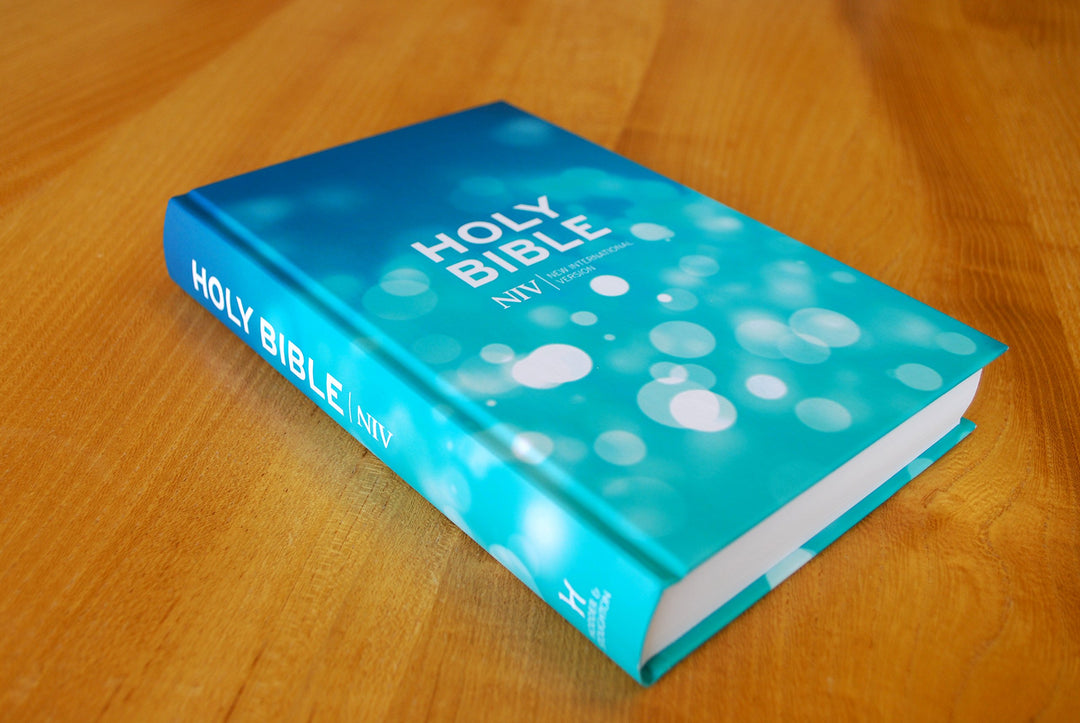 NIV Popular Blue Hardback Bible - Re-vived