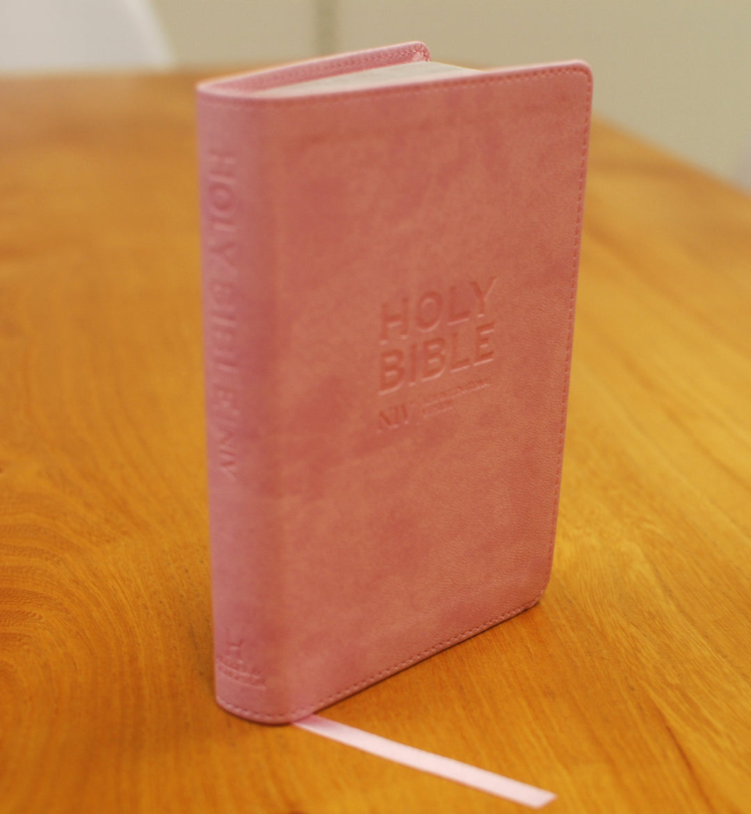 NIV Pocket Pastel Pink Soft-Tone Bible - Re-vived