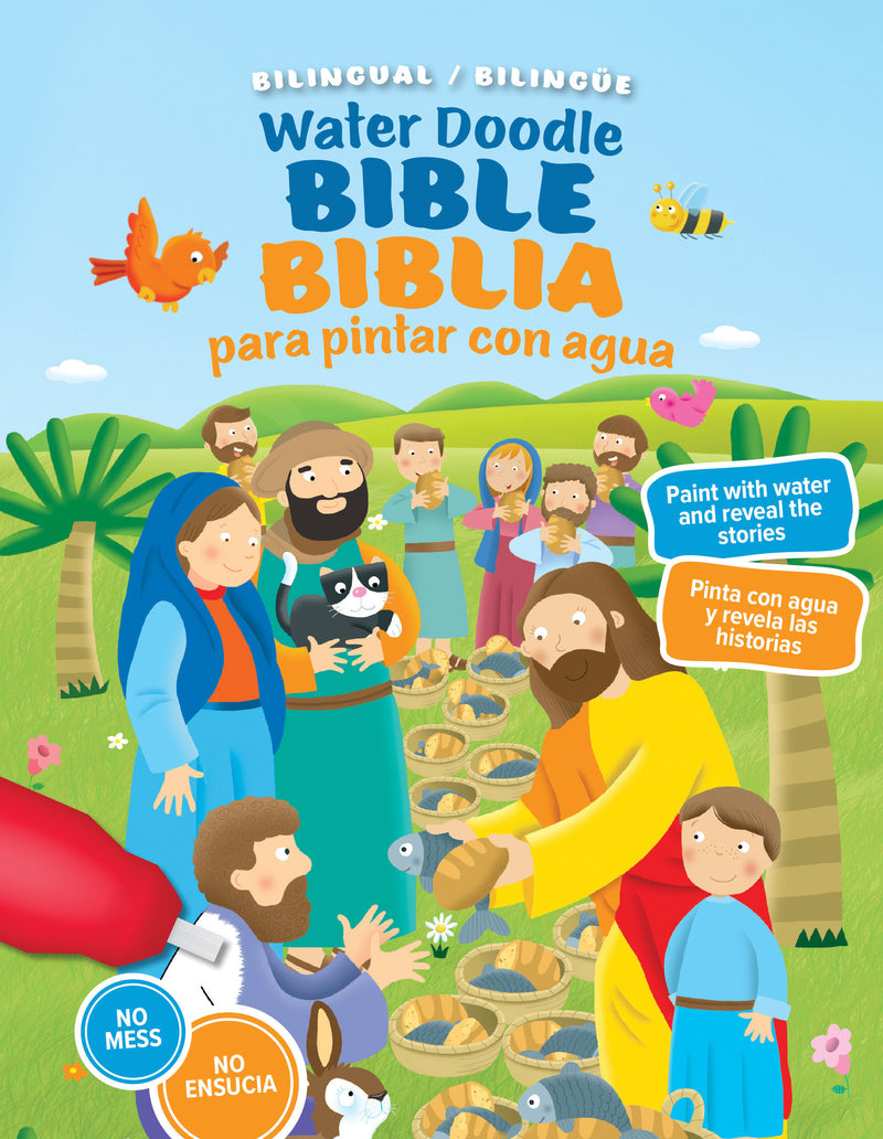 Water Doodle Bible / Biblia de pintar con agua (bilingual) - Re-vived