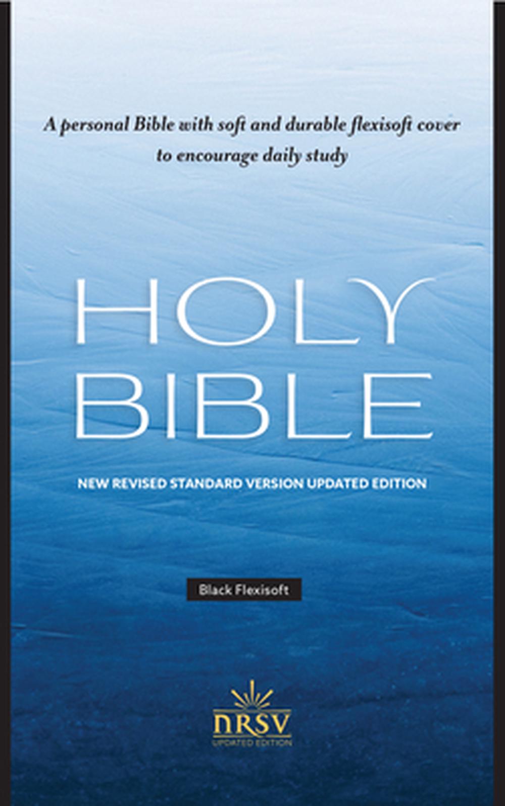 NRSV Updated Edition Flexisoft Bible, Black