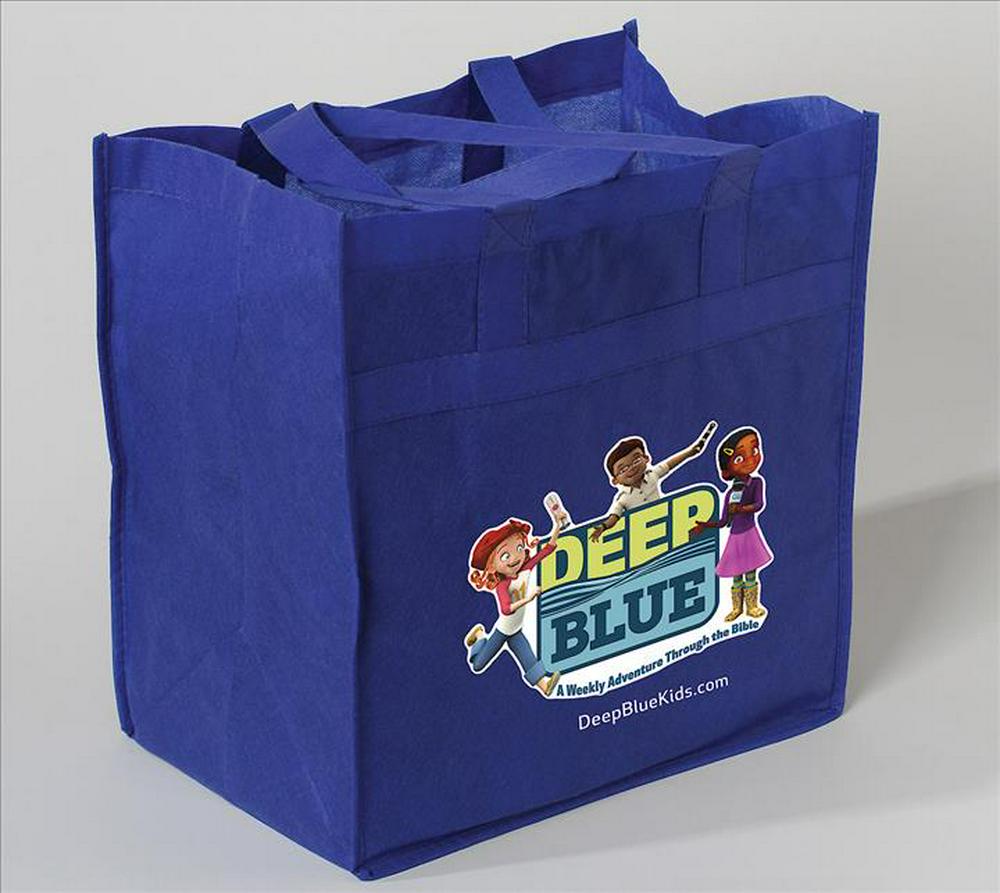 Deep Blue Tote Bag - Re-vived