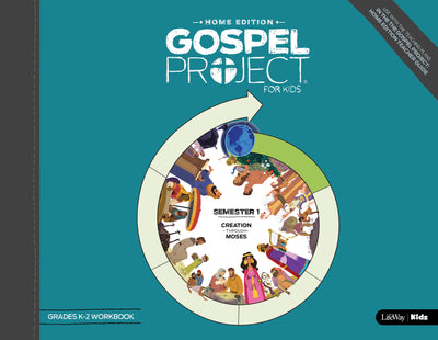 Gospel Project Home Edition: Grades K-2 Workbook, Semester 1 - Re-vived