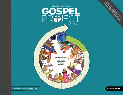 Gospel Project Home Edition: Grades 3-5 Workbook, Semester 1 - Re-vived