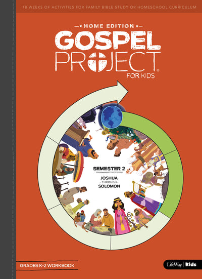 Gospel Project Home Edition: Grades K-2 Workbook, Semester 2 - Re-vived