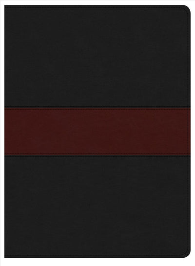 KJV Apologetics Study Bible, Black/Red Leathertouch - Re-vived