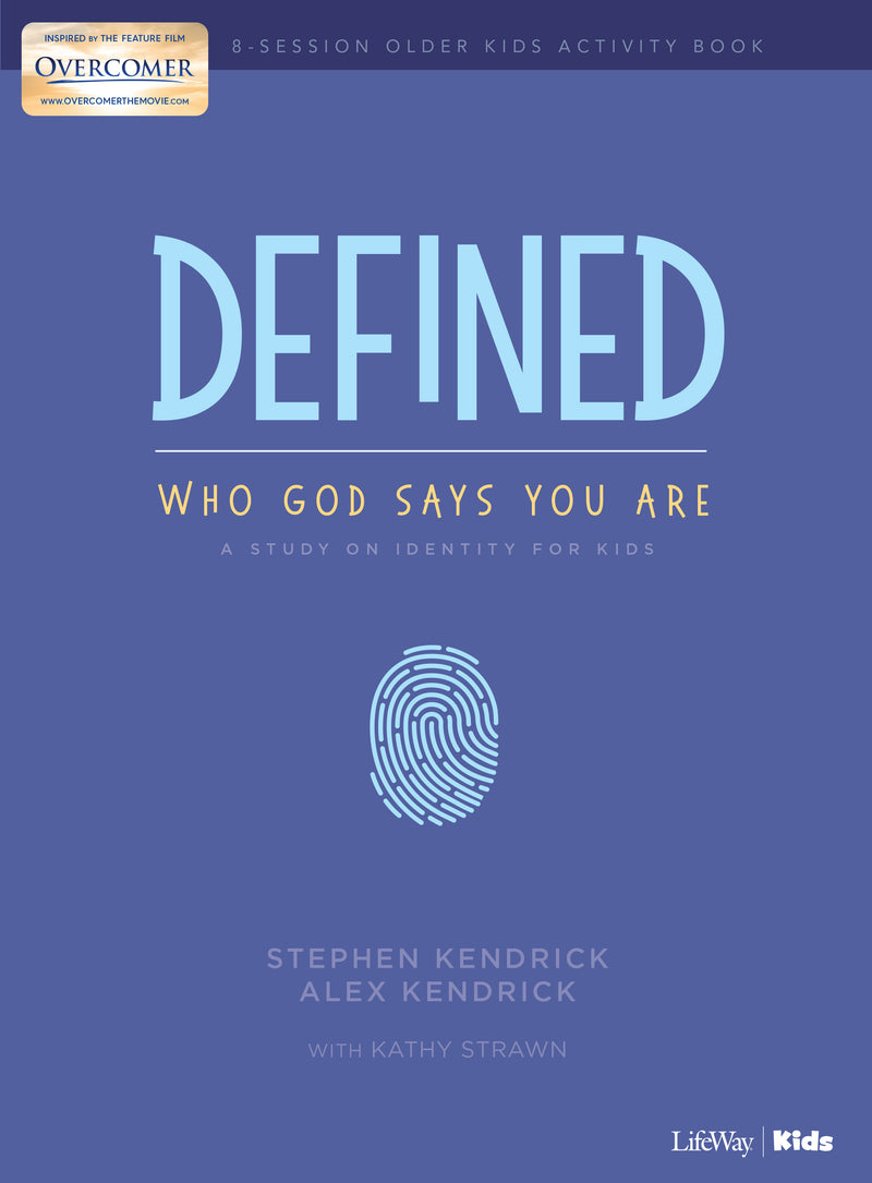 Defined: Who God Says You Are - Older Kids Activity Book - Re-vived