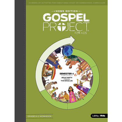 Gospel Project Home Edition: Grades 3-5 Workbook, Semester 4 - Re-vived