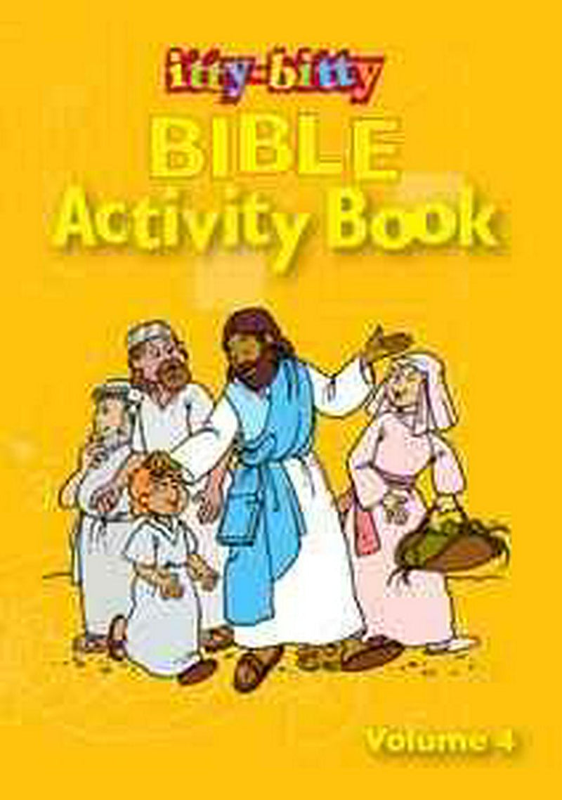 Itty-Bitty Bible Activity Book Volume 4 - Re-vived