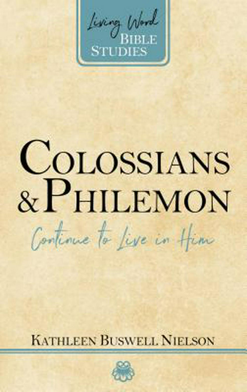 Colossians And Philemon