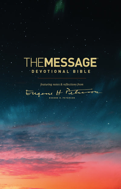 The Message Devotional Bible - Re-vived