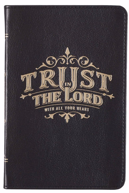 Trust in the Lord Leather Journal