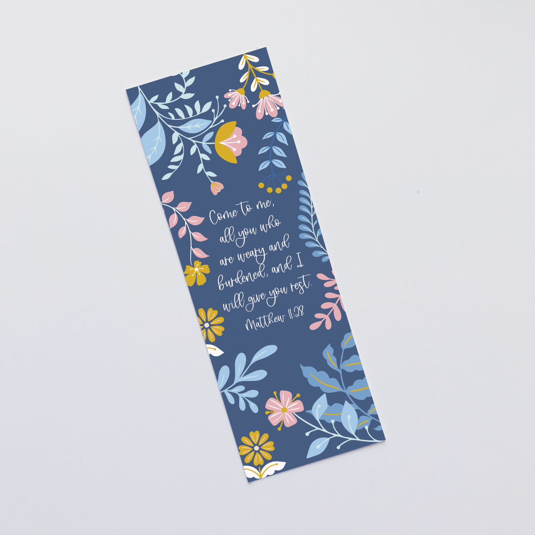 Come to Me (Blooms) Bookmark