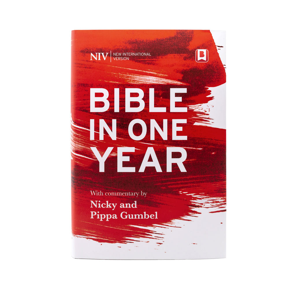 NIV Bible in One Year with Daily Commentary - Re-vived