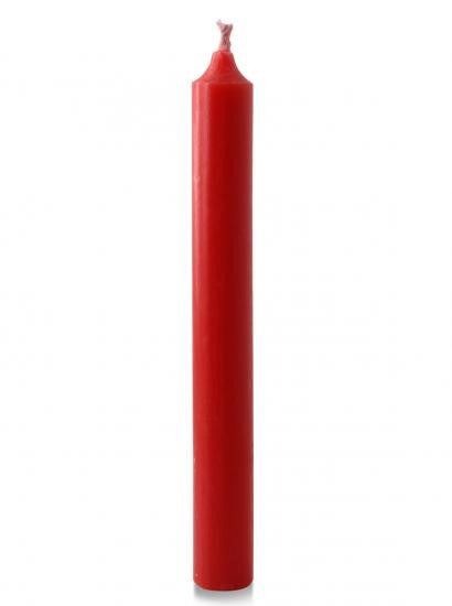 Red Candles 4 1/2" x 1/2" (50 pack)