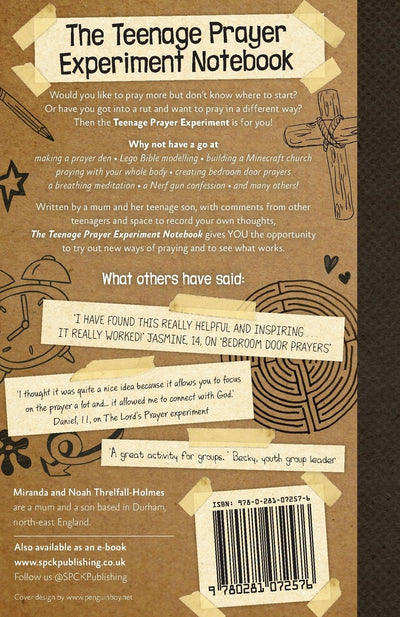 The Teenage Prayer Experiment Notebook - Re-vived