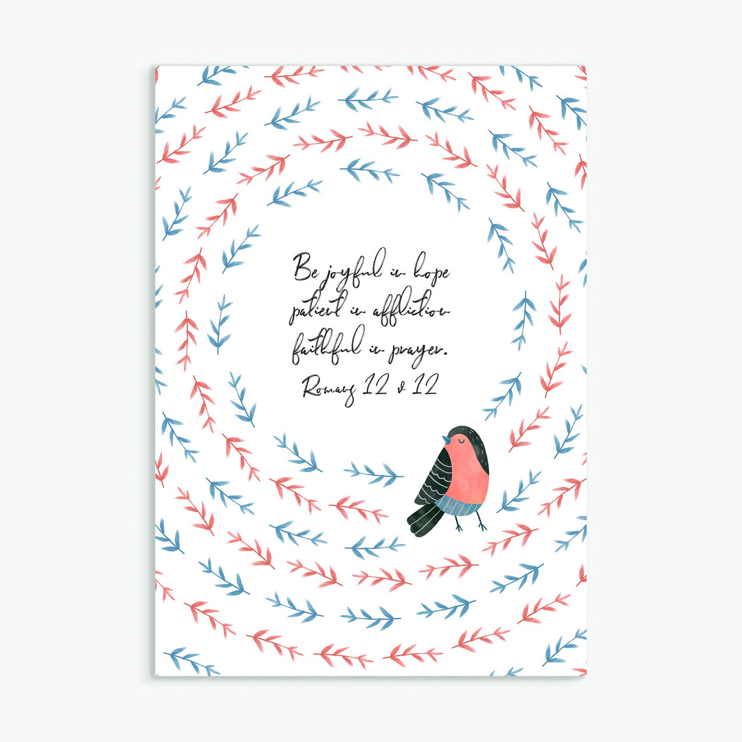 Be Joyful in Hope Greeting Card